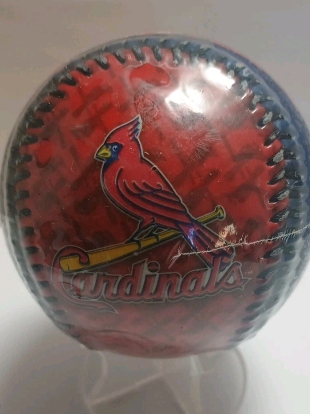 St. Louis Cardinals Red Baseball - Team Logo Design